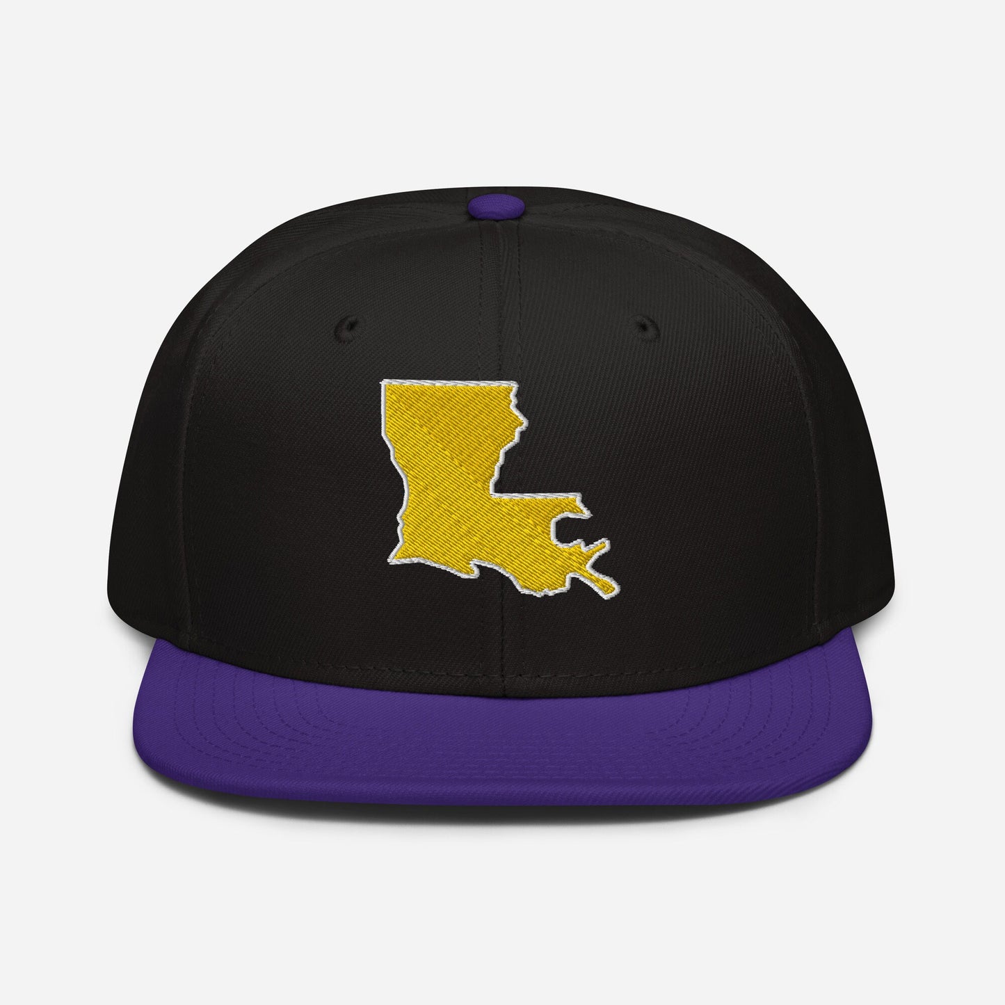 Louisiana Black Snapback