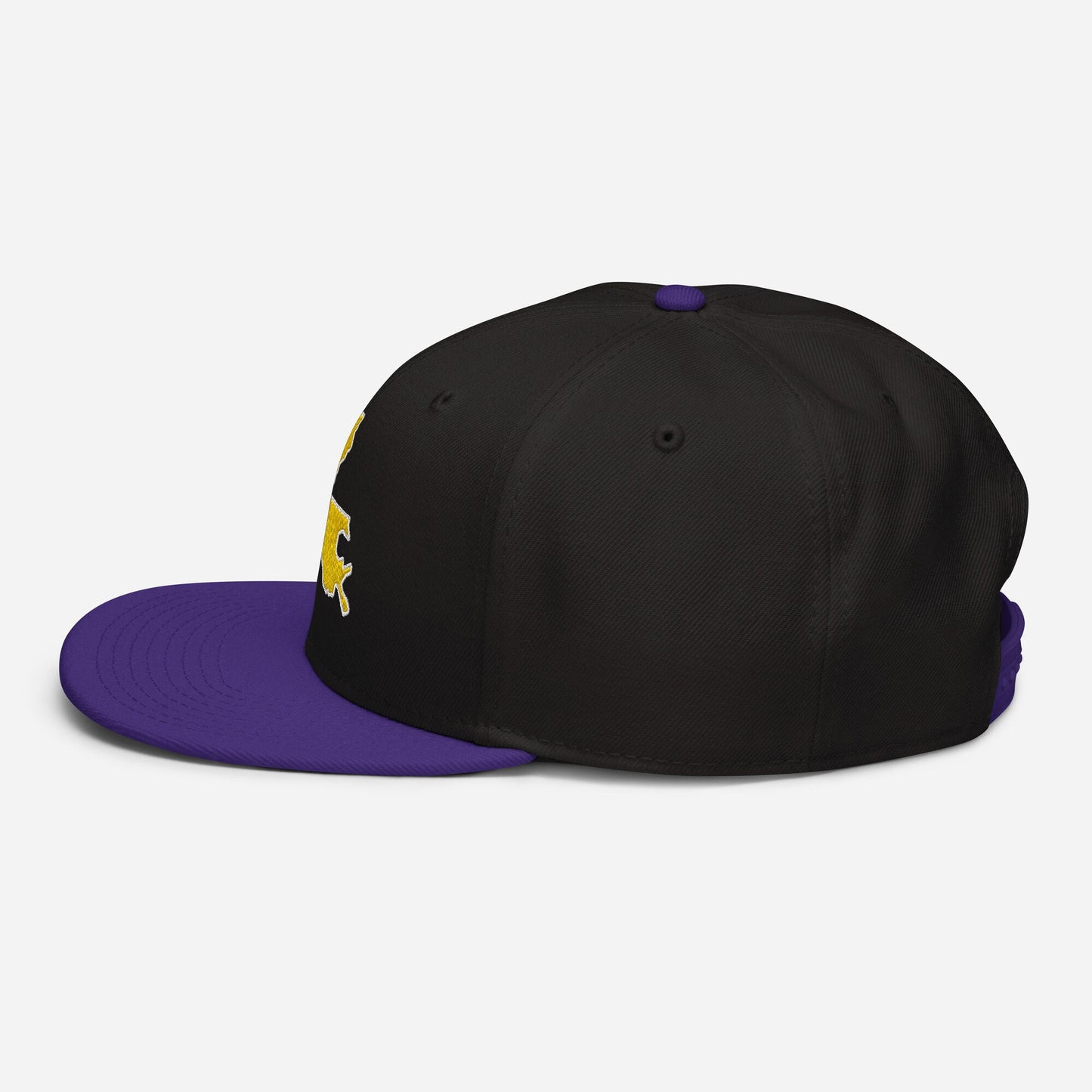 Louisiana Black Snapback