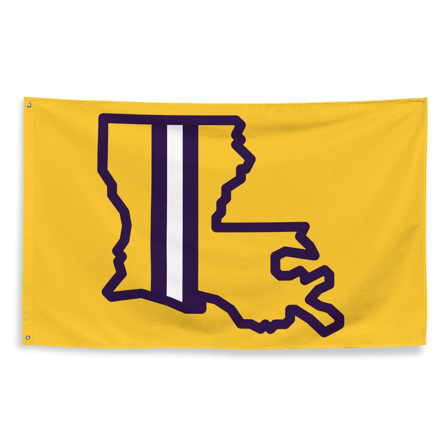 Tigers Football Purple & Gold 34"x56" Flag