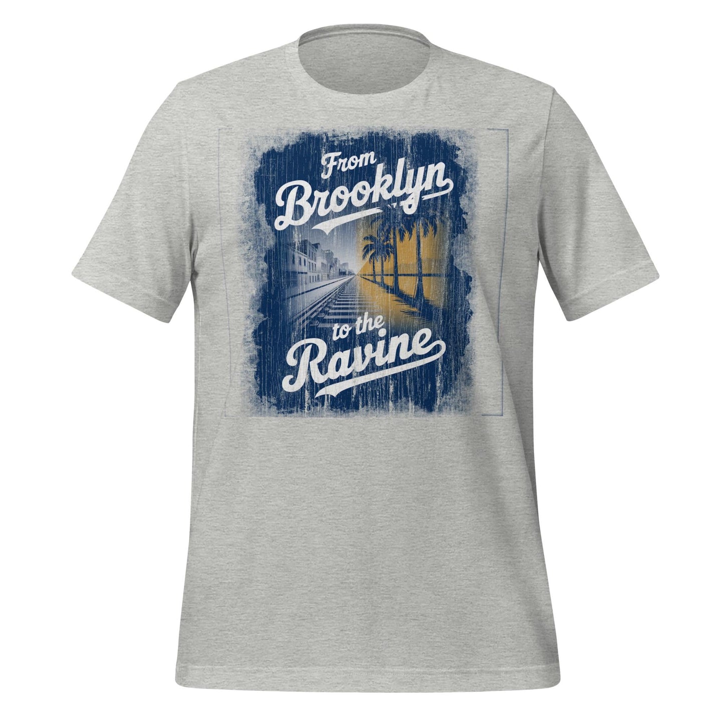 From Brooklyn to the Ravine T-Shirt | Vintage LA Baseball Fan Tee