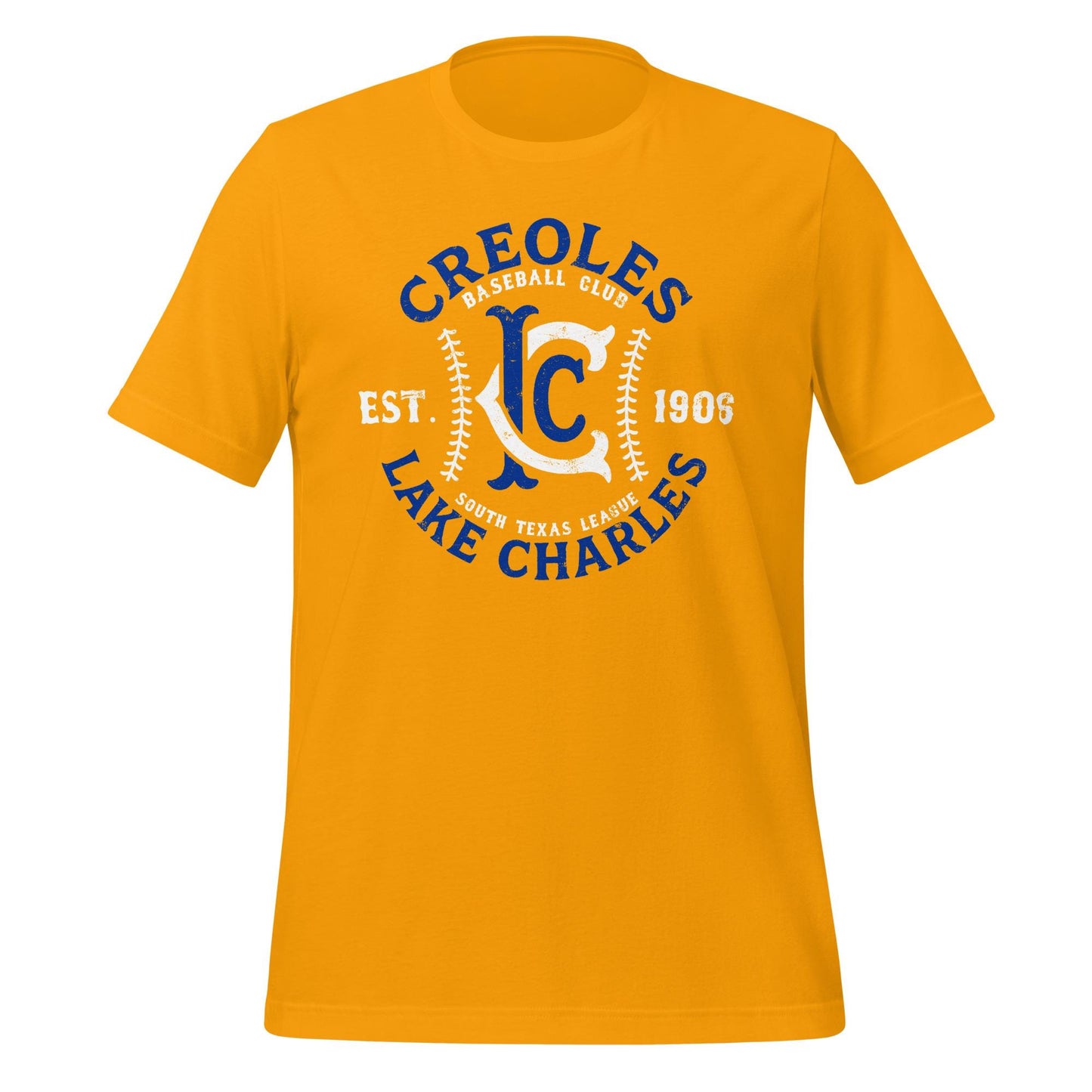 Lake Charles Creoles Baseball T-Shirt – Vintage 1906 Throwback Louisiana Tee