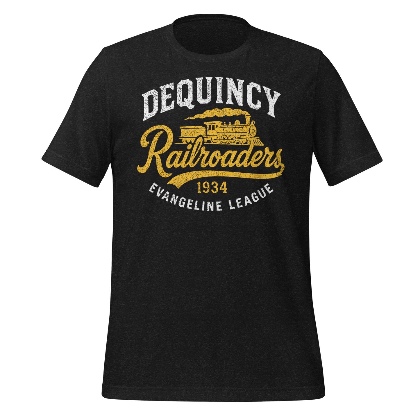 DeQuincy Railroaders Baseball T-Shirt – Vintage 1934 Evangeline League Tee