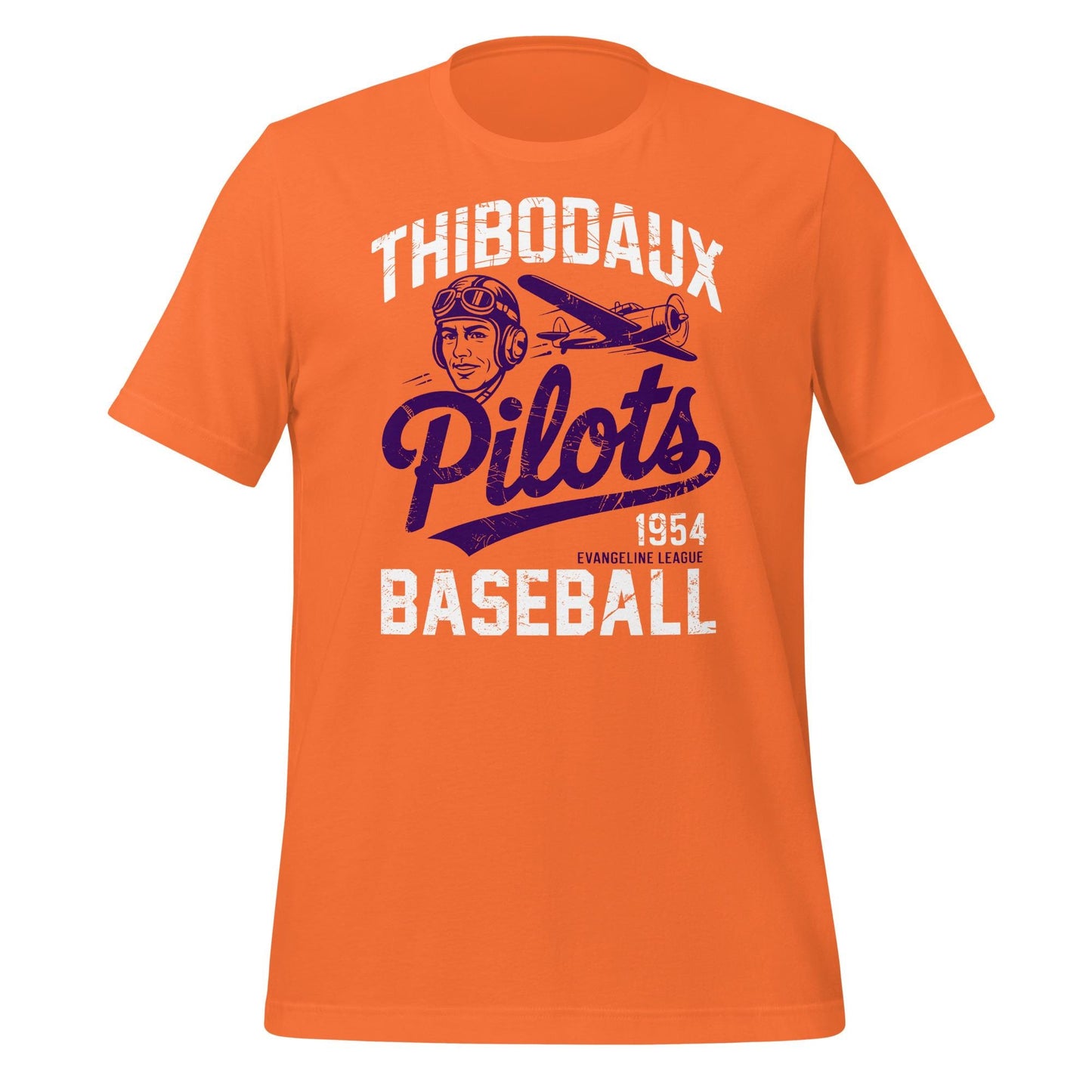 Thibodaux Pilots Baseball T-Shirt – Vintage 1954 Louisiana Throwback Tee