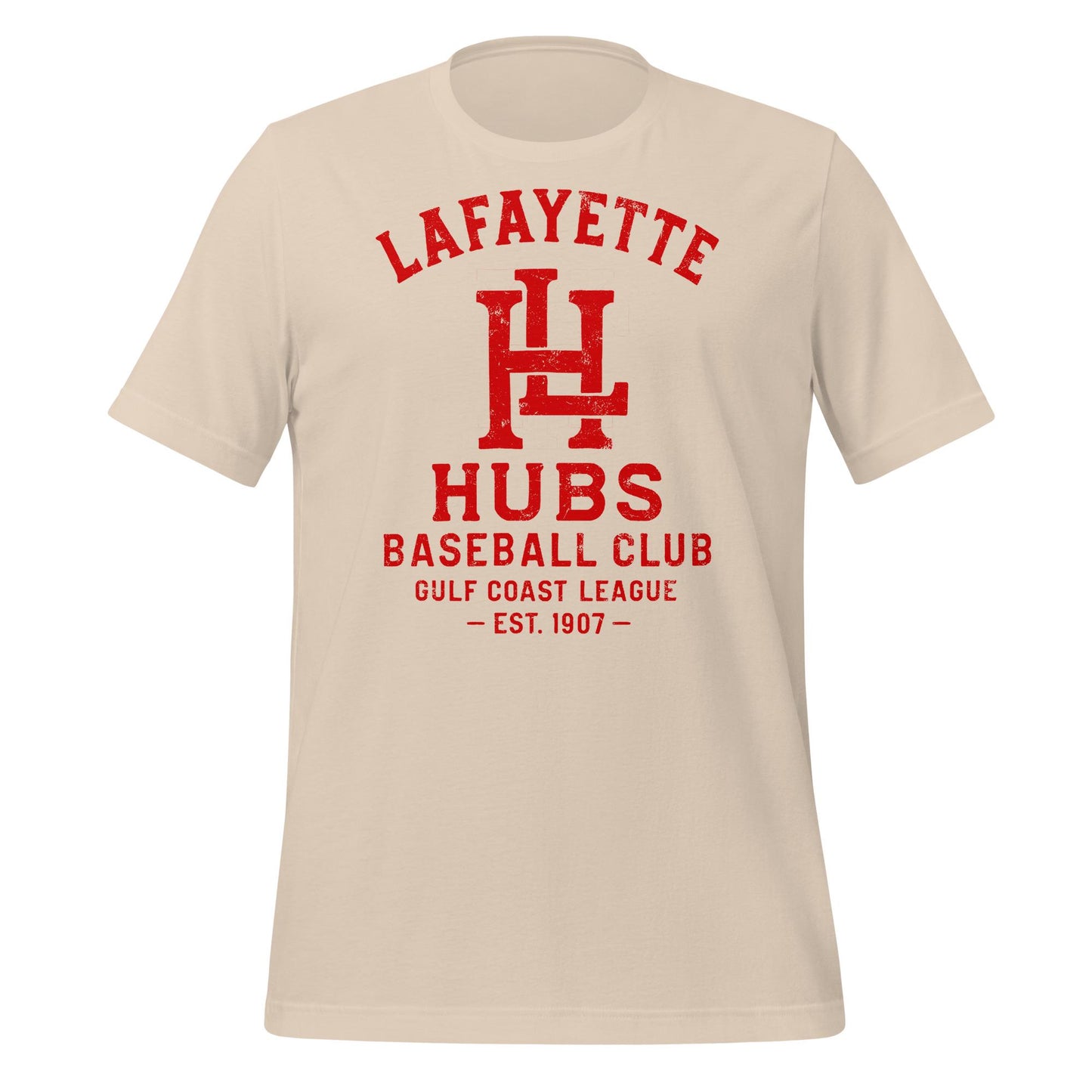 Lafayette Hubs Baseball T-Shirt – Vintage Gulf Coast League Est. 1907 Tee