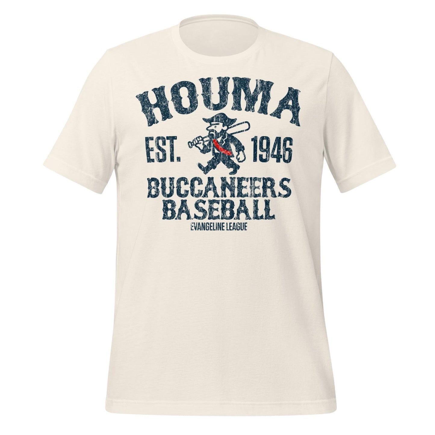 Houma Buccaneers Baseball T-Shirt – Vintage Louisiana Minor League Tee