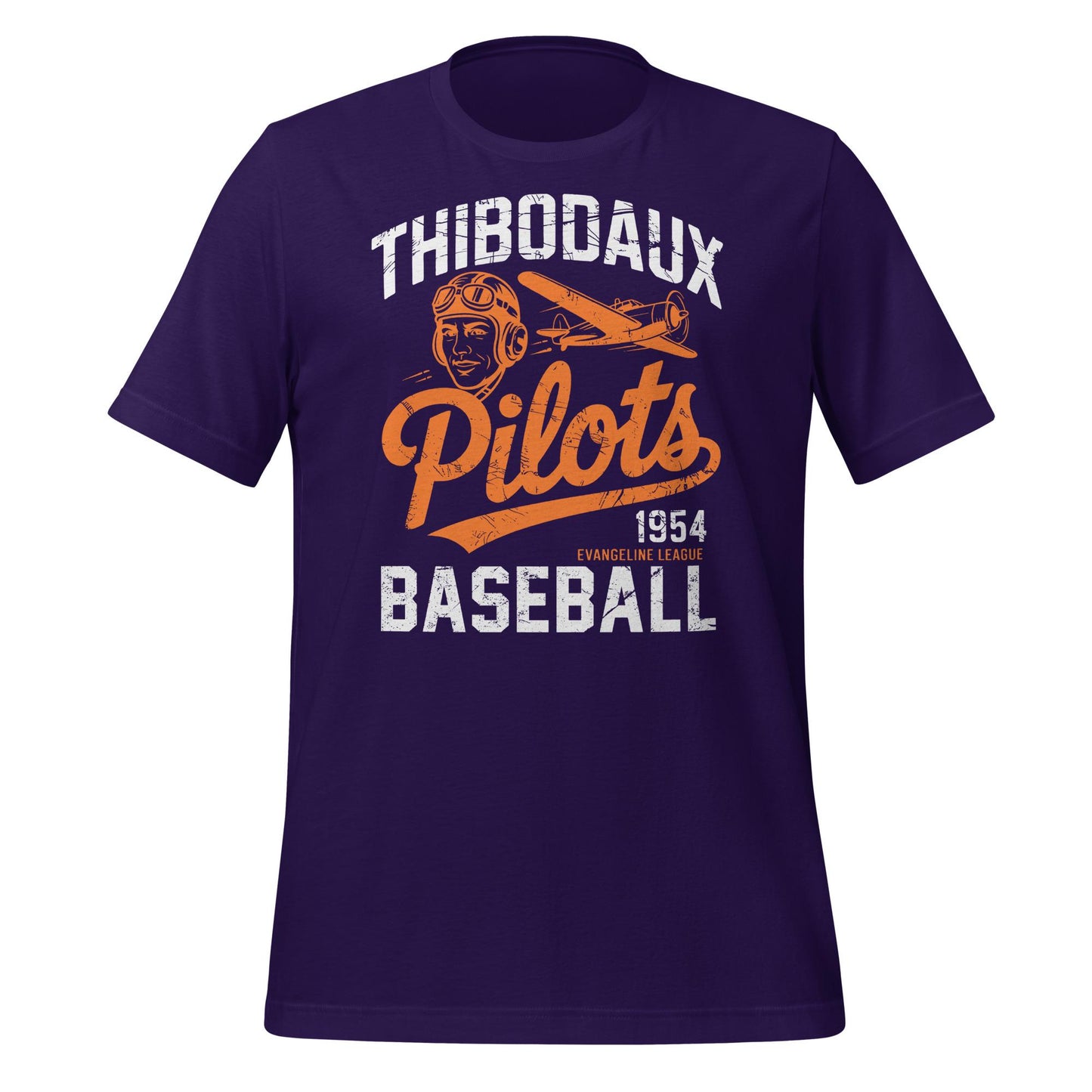 Thibodaux Pilots Baseball T-Shirt – Vintage 1954 Louisiana Throwback Tee