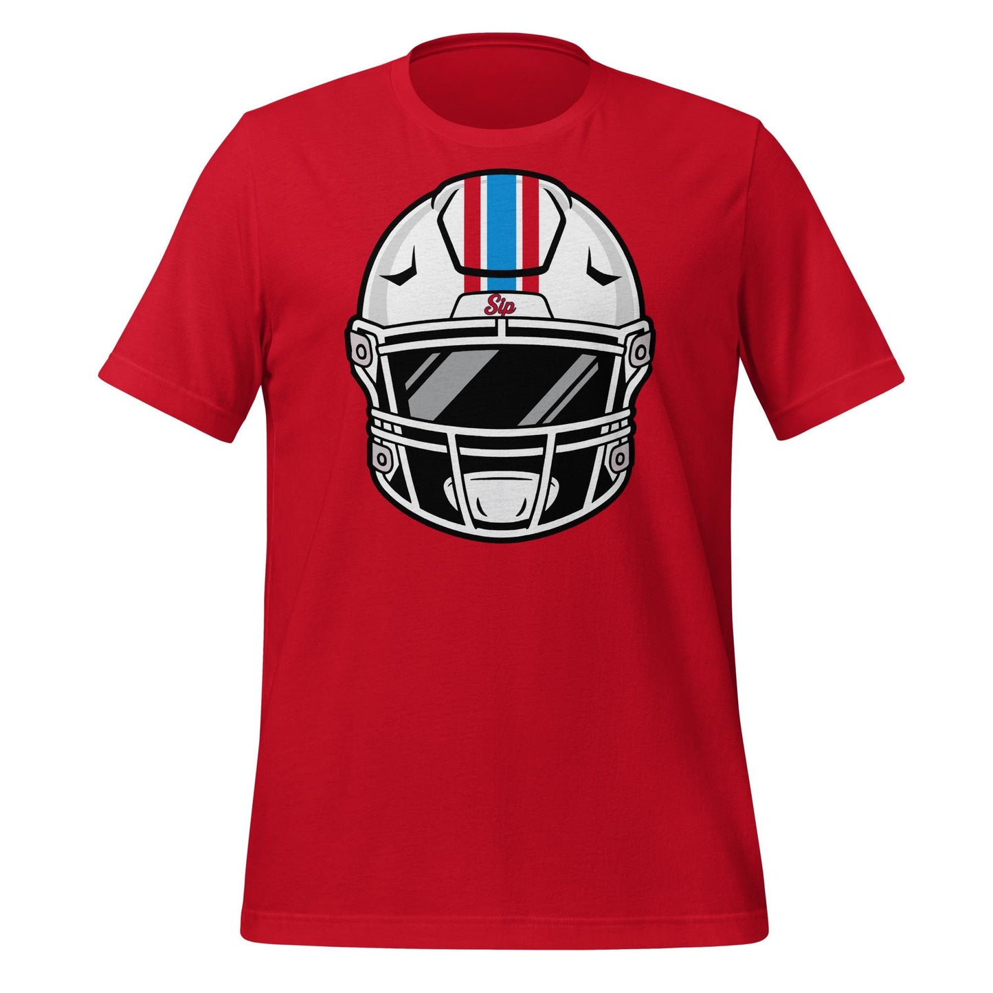 Mississippi White Football Helmet Tee – Oxford Game Day Shirt