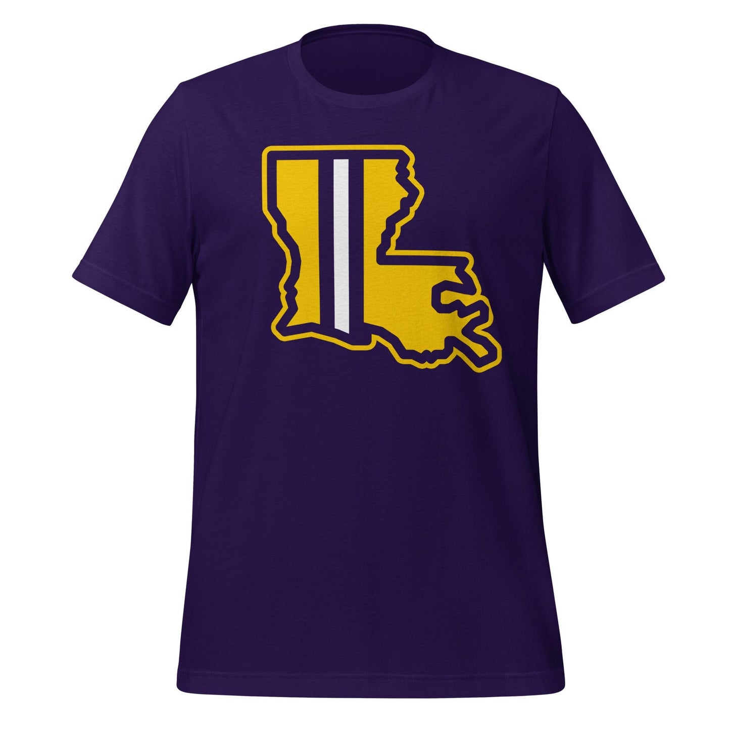Tigers Football Pride Tee – Bold Purple & Gold State Football Shirt