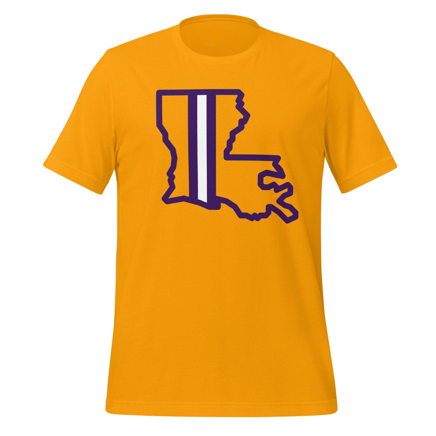 Tigers Football Pride Tee – Bold Purple & Gold State Football Shirt