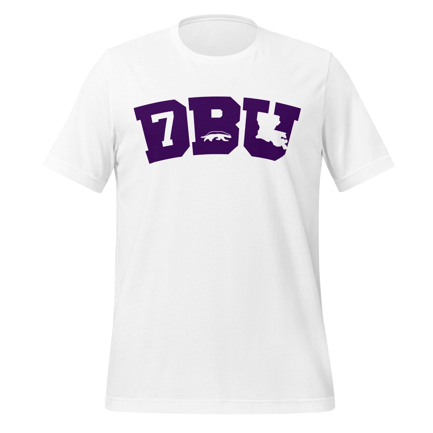 DBU Tigers Football Tee – Purple & Gold Gameday Shirt
