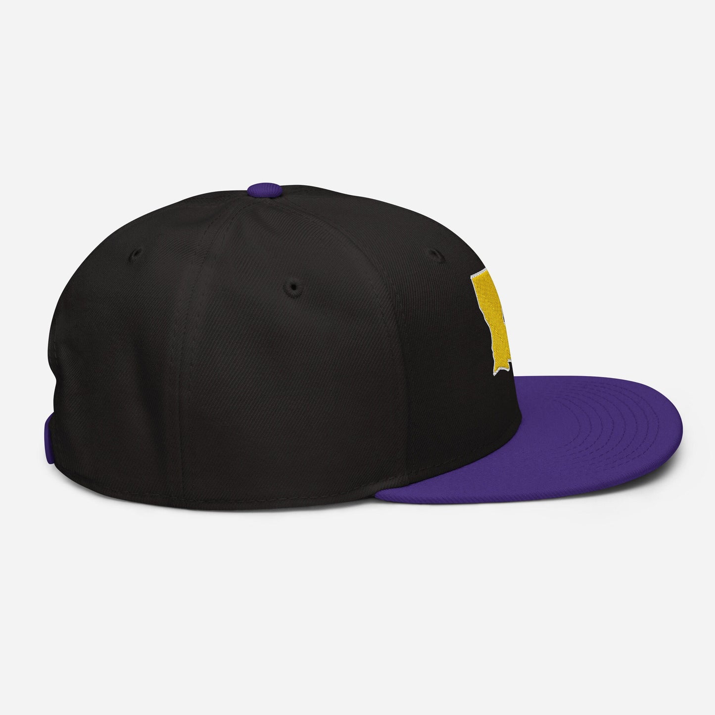 Louisiana Black Snapback