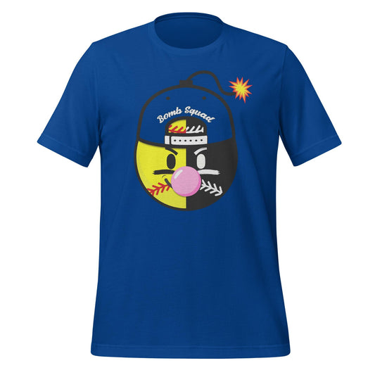 Softball Bomb Squad Shirt - Bubble Gum Pop Graphic Tee for Players and Fans