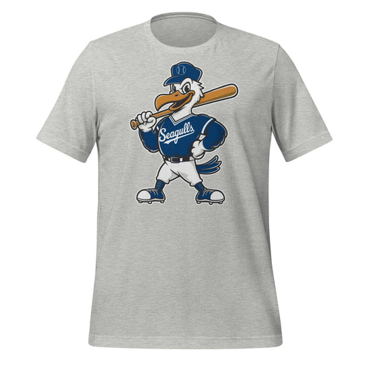 Seagulls Los Angeles Baseball Mascot T-Shirt | LA Blue Crew Fan Tee