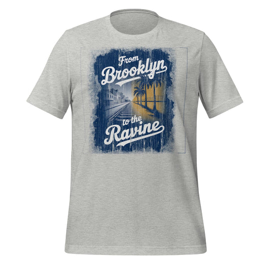 From Brooklyn to the Ravine T-Shirt | Vintage LA Baseball Fan Tee