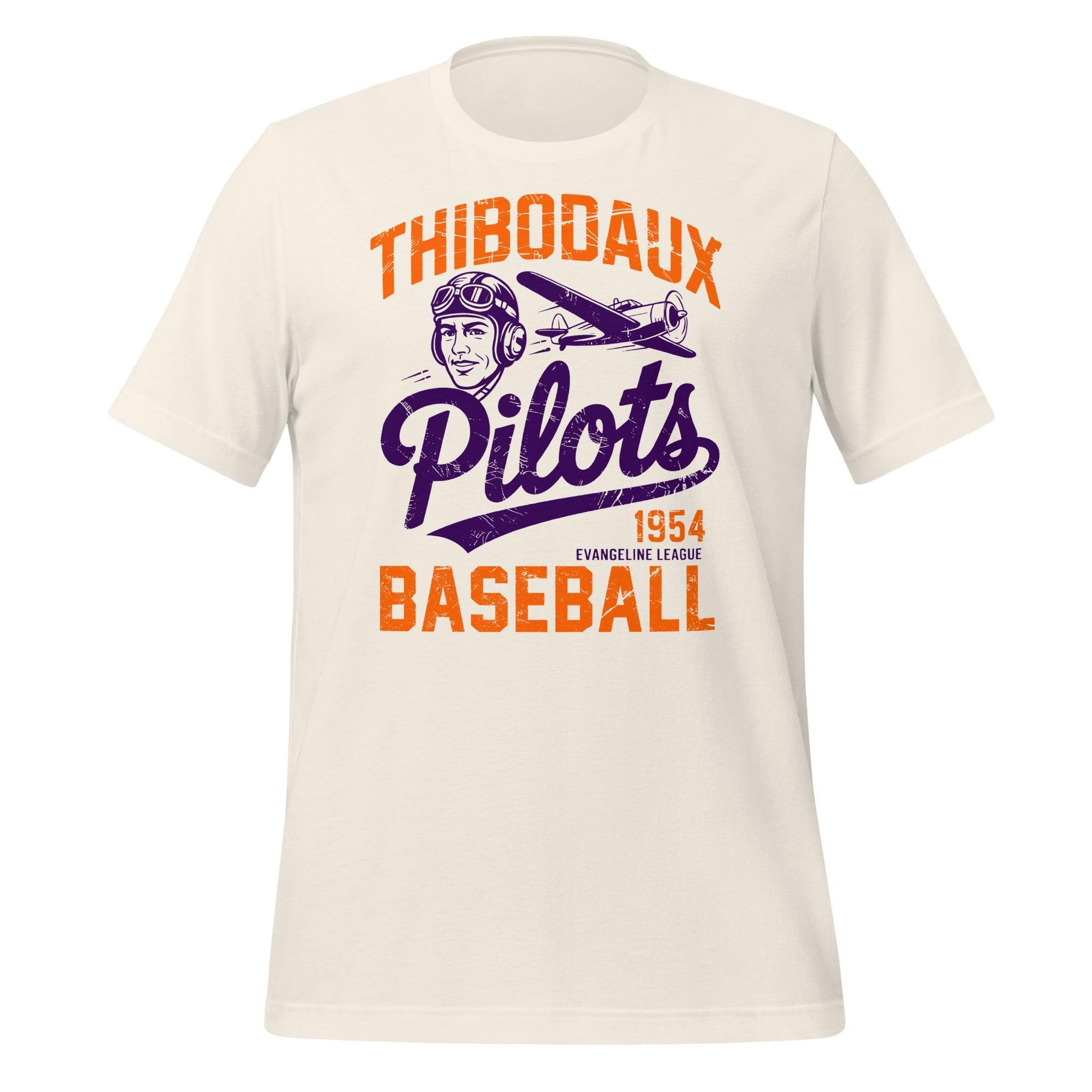 Thibodaux Pilots Baseball T-Shirt – Vintage 1954 Louisiana Throwback Tee