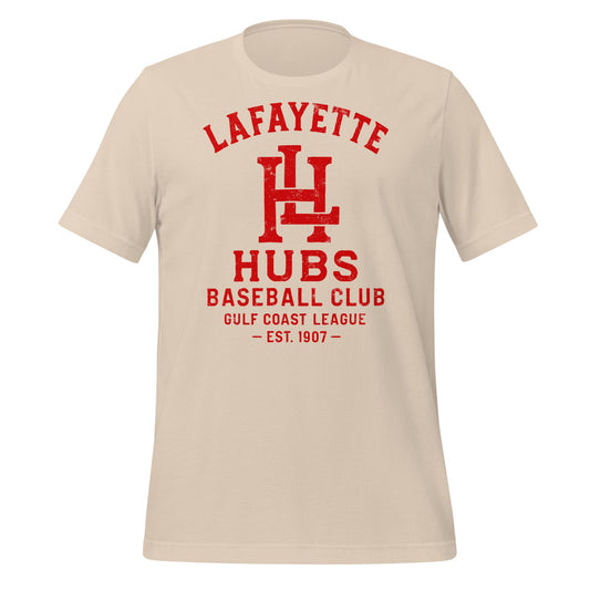 Lafayette Hubs Baseball T-Shirt – Vintage Gulf Coast League Est. 1907 Tee