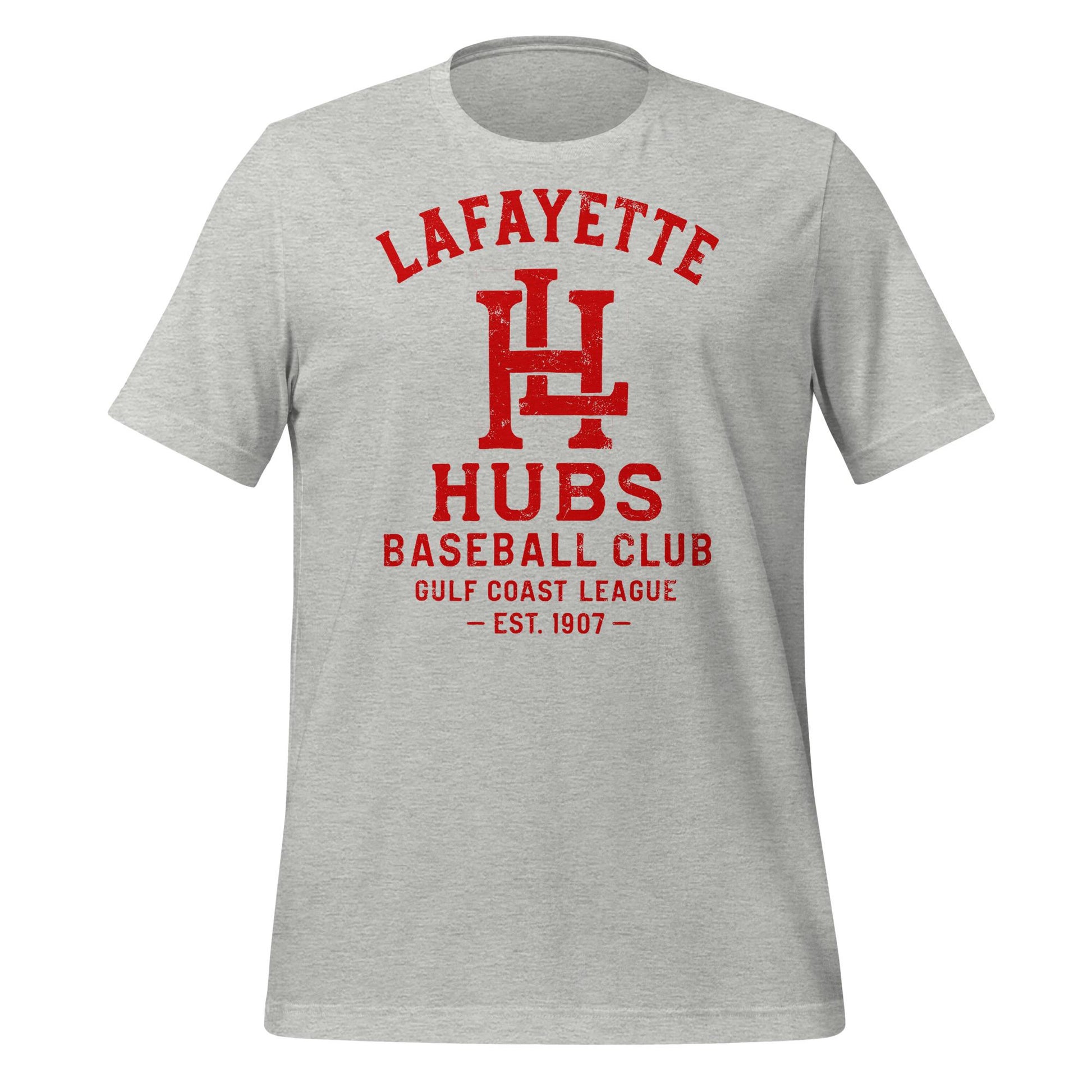 Lafayette Hubs Baseball T-Shirt – Vintage Gulf Coast League Est. 1907 Tee