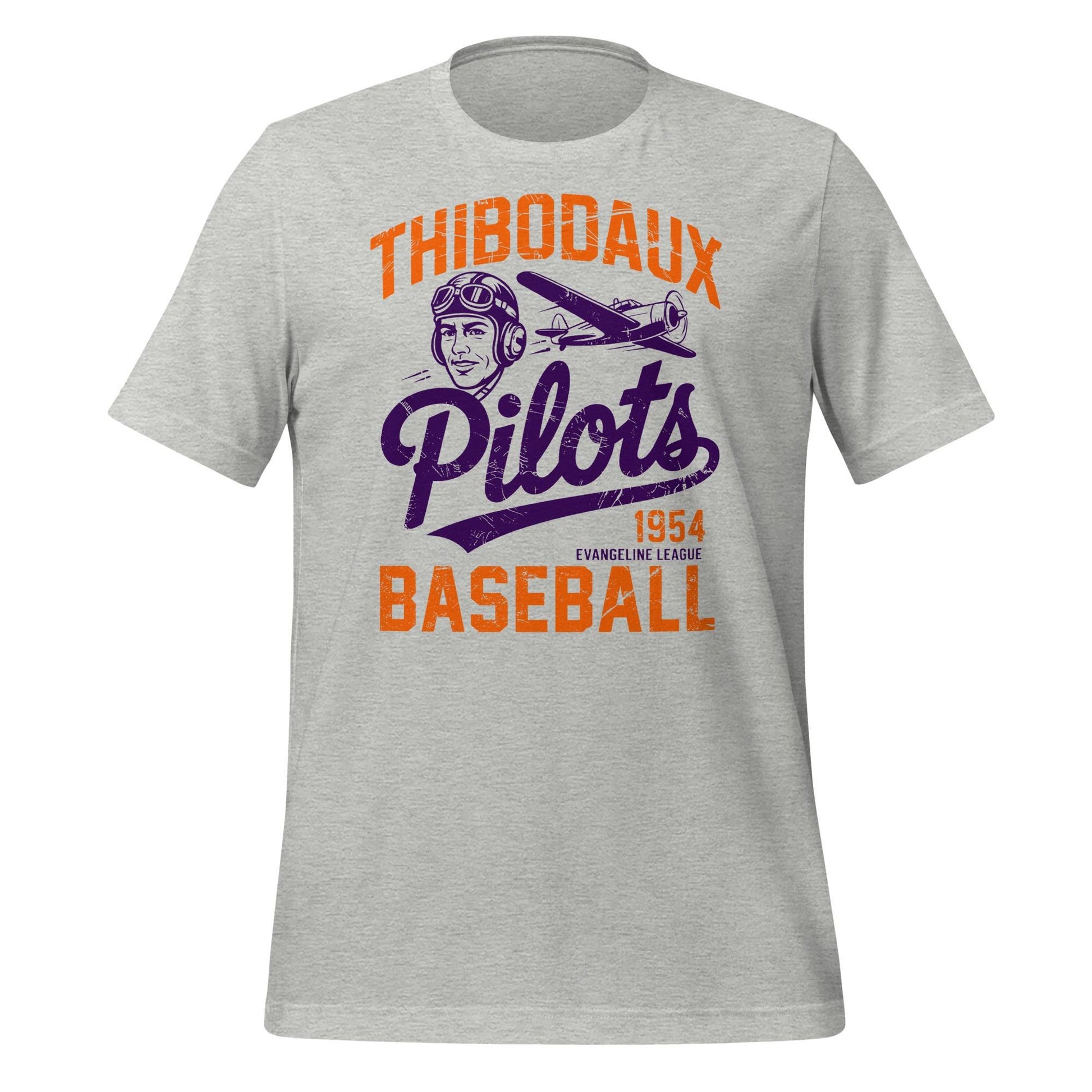 Thibodaux Pilots Baseball T-Shirt – Vintage 1954 Louisiana Throwback Tee