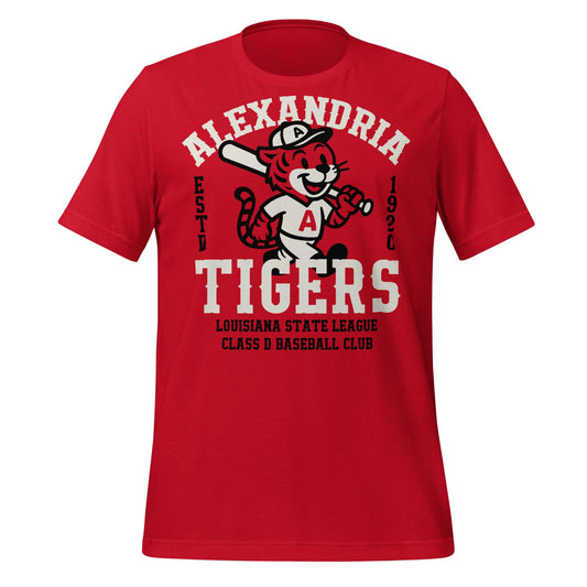 Alexandria LA Tigers Defunct Minor League Baseball T-Shirt – Vintage Louisiana State League Tee