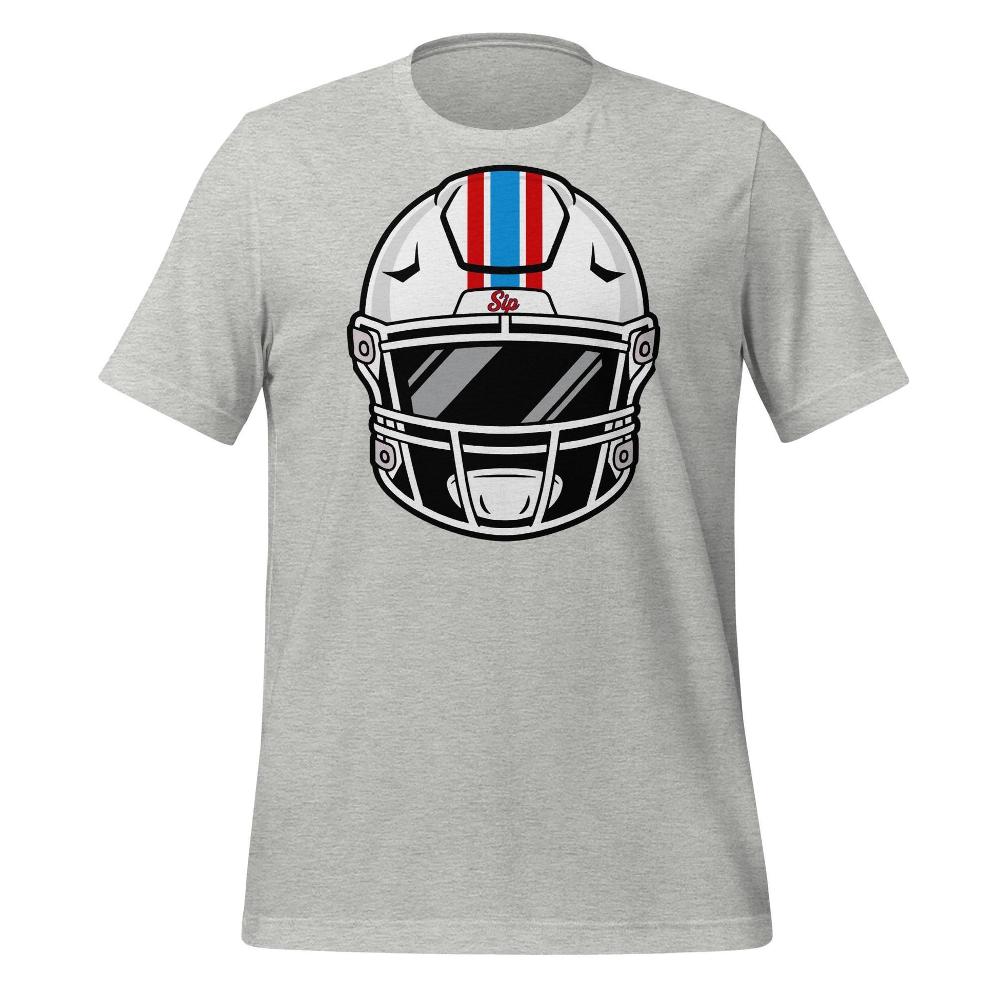 Mississippi White Football Helmet Tee – Oxford Game Day Shirt