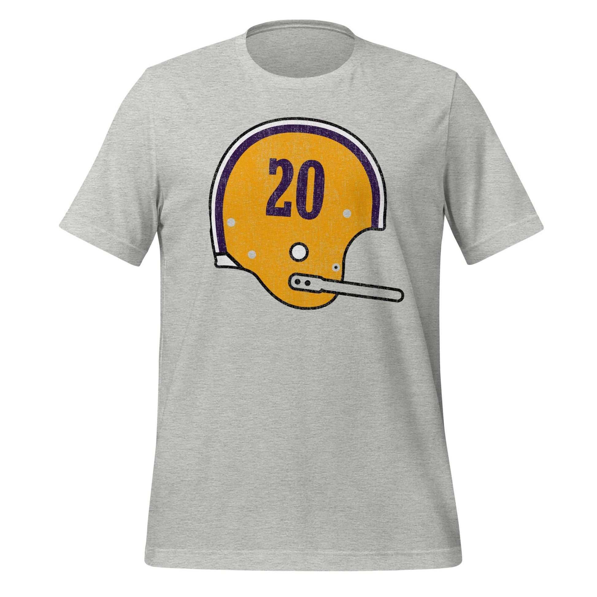 Tigers Vintage Helmet Tee – Retro Baton Rouge Football Shirt