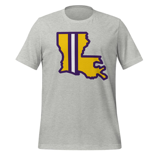 Tigers Football Pride Tee – Bold Purple & Gold State Football Shirt