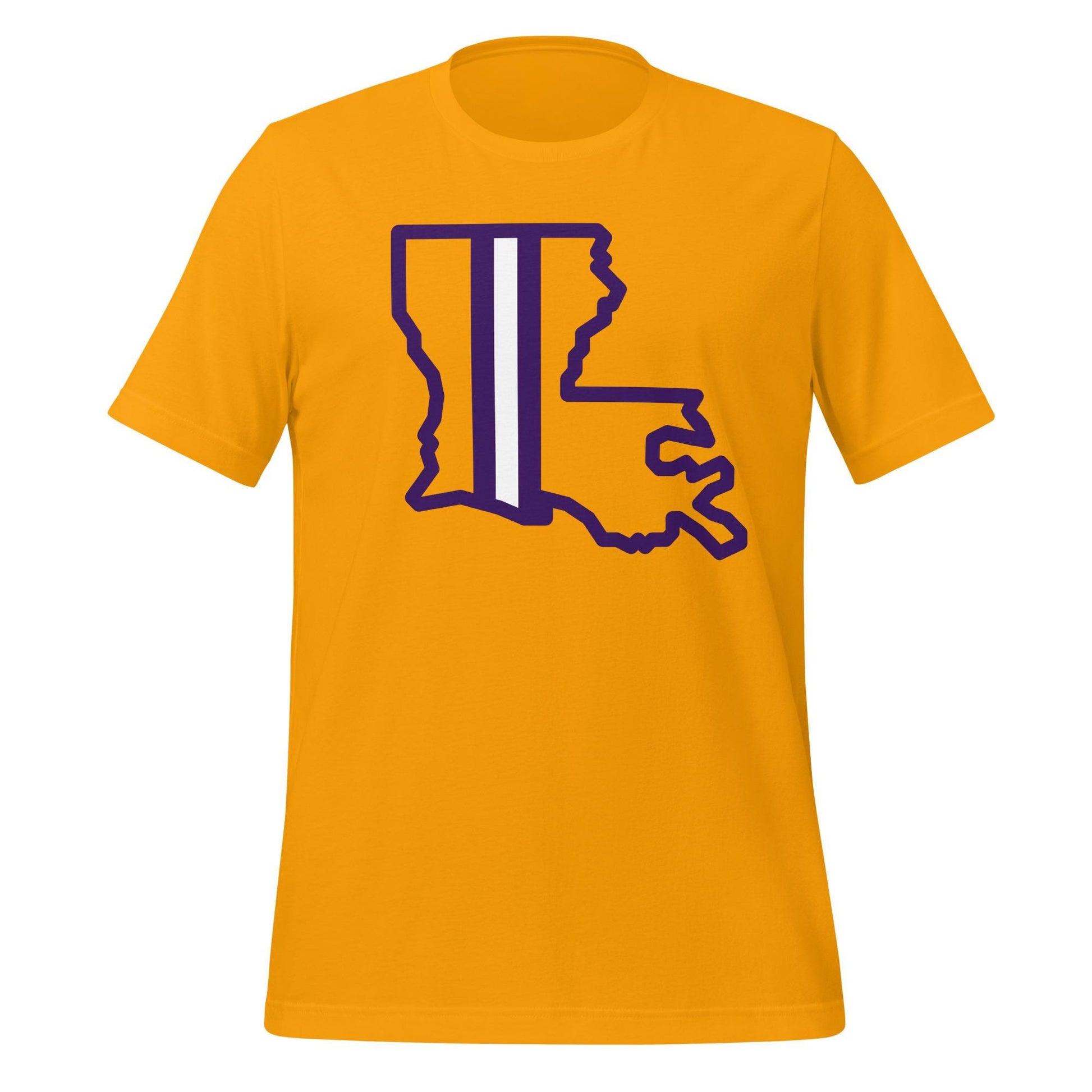 Tigers Football Pride Tee – Bold Purple & Gold State Football Shirt