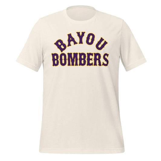 Bayou Bombers Retro Baseball Tee – Vintage Louisiana Vibes Shirt