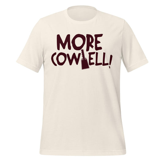 More Cowbell T-Shirt – Starkville Football Tee for Loud and Proud Fans