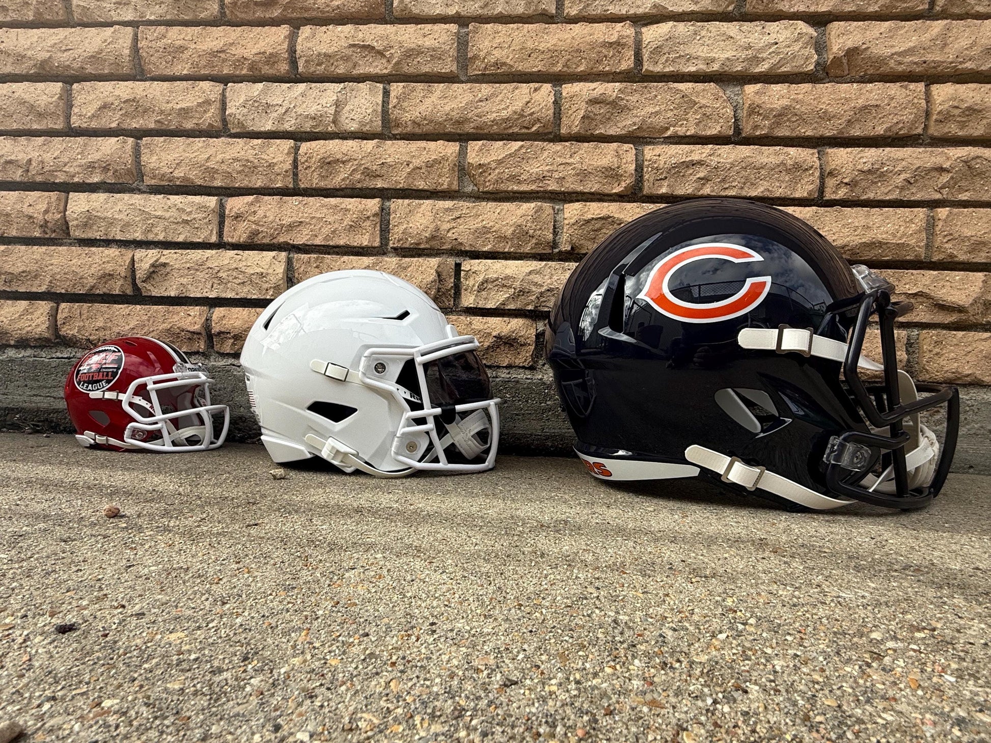 NEW! Custom Midi Size Football Helmets