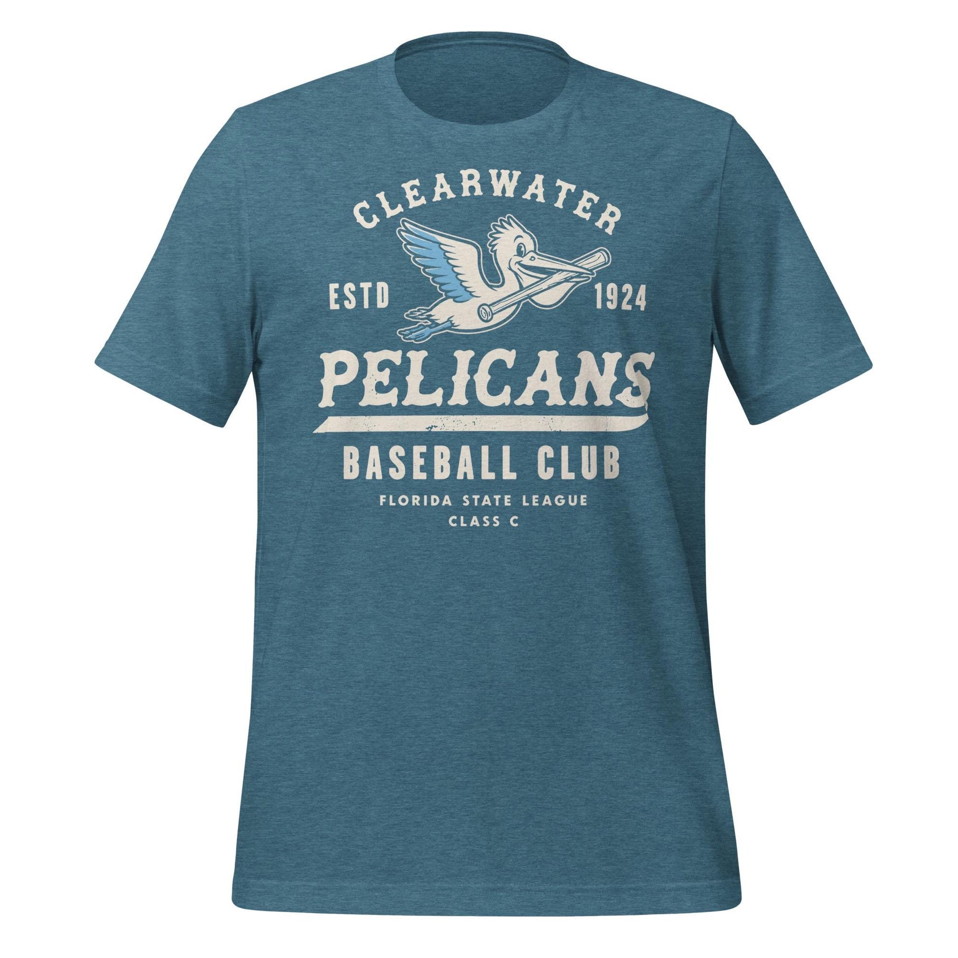 Vintage Clearwater Pelicans Baseball T-Shirt – Florida Minor League Baseball Tee