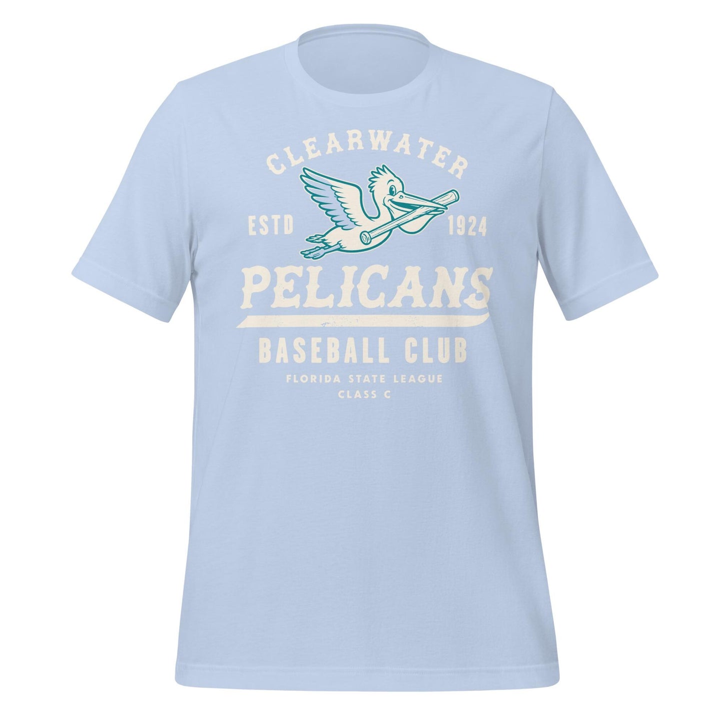 Vintage Clearwater Pelicans Baseball T-Shirt – Florida Minor League Baseball Tee